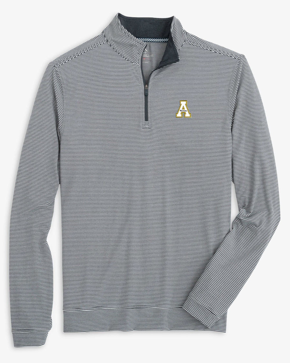 App State Cruiser Micro-Stripe Heather Quarter Zip