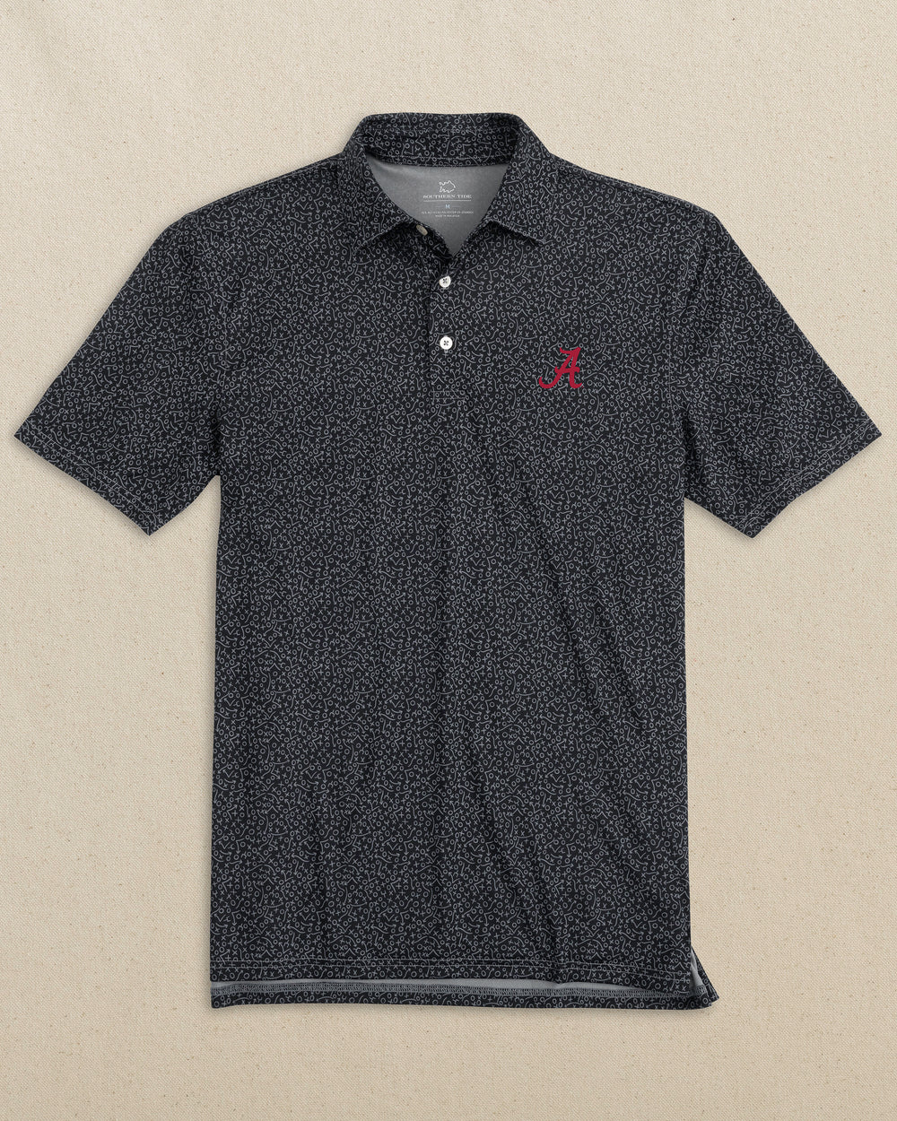 Alabama Crimson Tide Driver Gameplay Polo C_Polo Shirts Southern Tide 