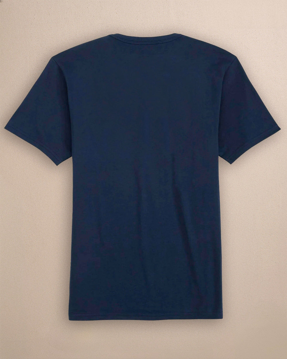 The back view of the Southern Tide Americana Embroidered Short Sleeve T-Shirt by Southern Tide - Navy