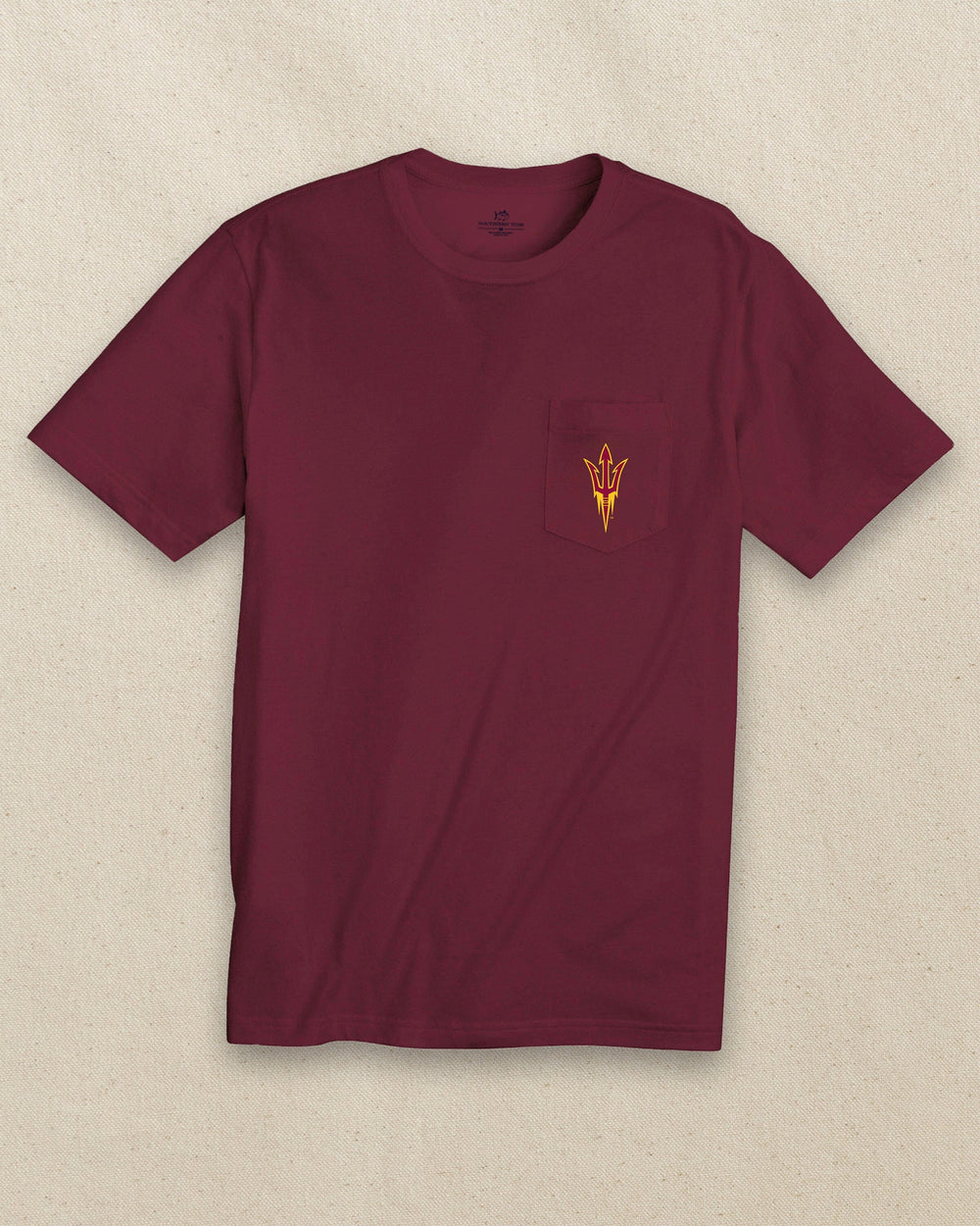 Arizona State Sun Devils Gameday Embroidered Short Sleeve T-Shirt C_T-Shirts Southern Tide 