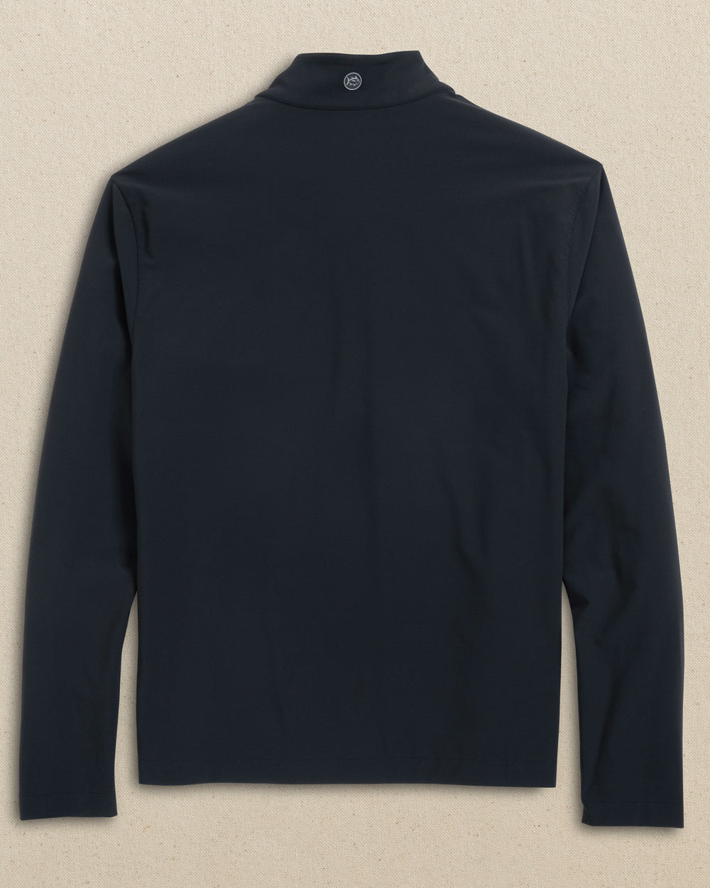 The back view of the Southern Tide Avondale Performance Jacket by Southern Tide - Caviar Black