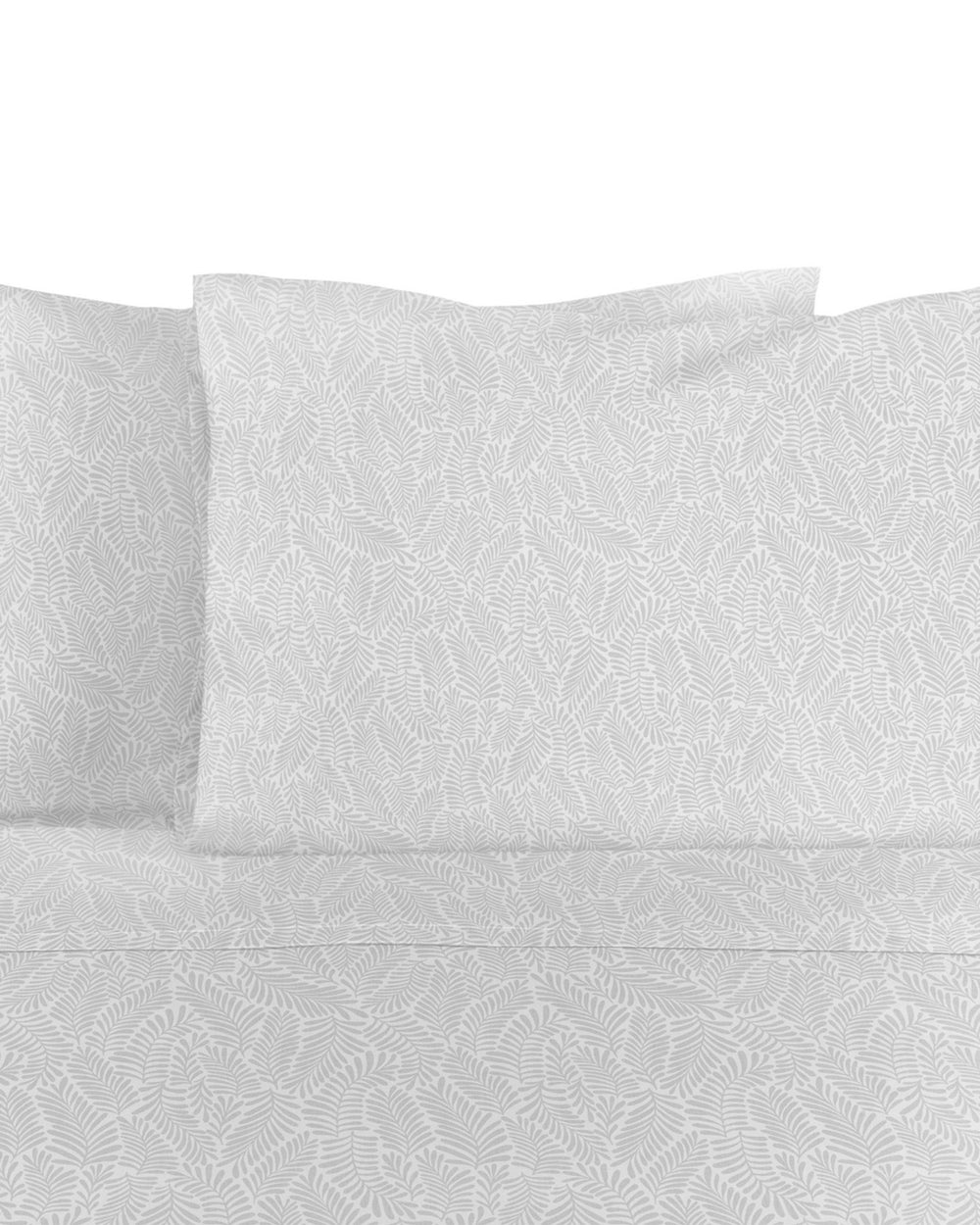 The detail view of the Southern Tide Cedar Island Sheet Set by Southern Tide - Grey