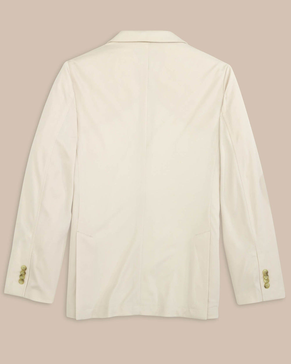 The back view of the Southern Tide Charleston Blazer by Southern Tide - Perfectly Pale Khaki