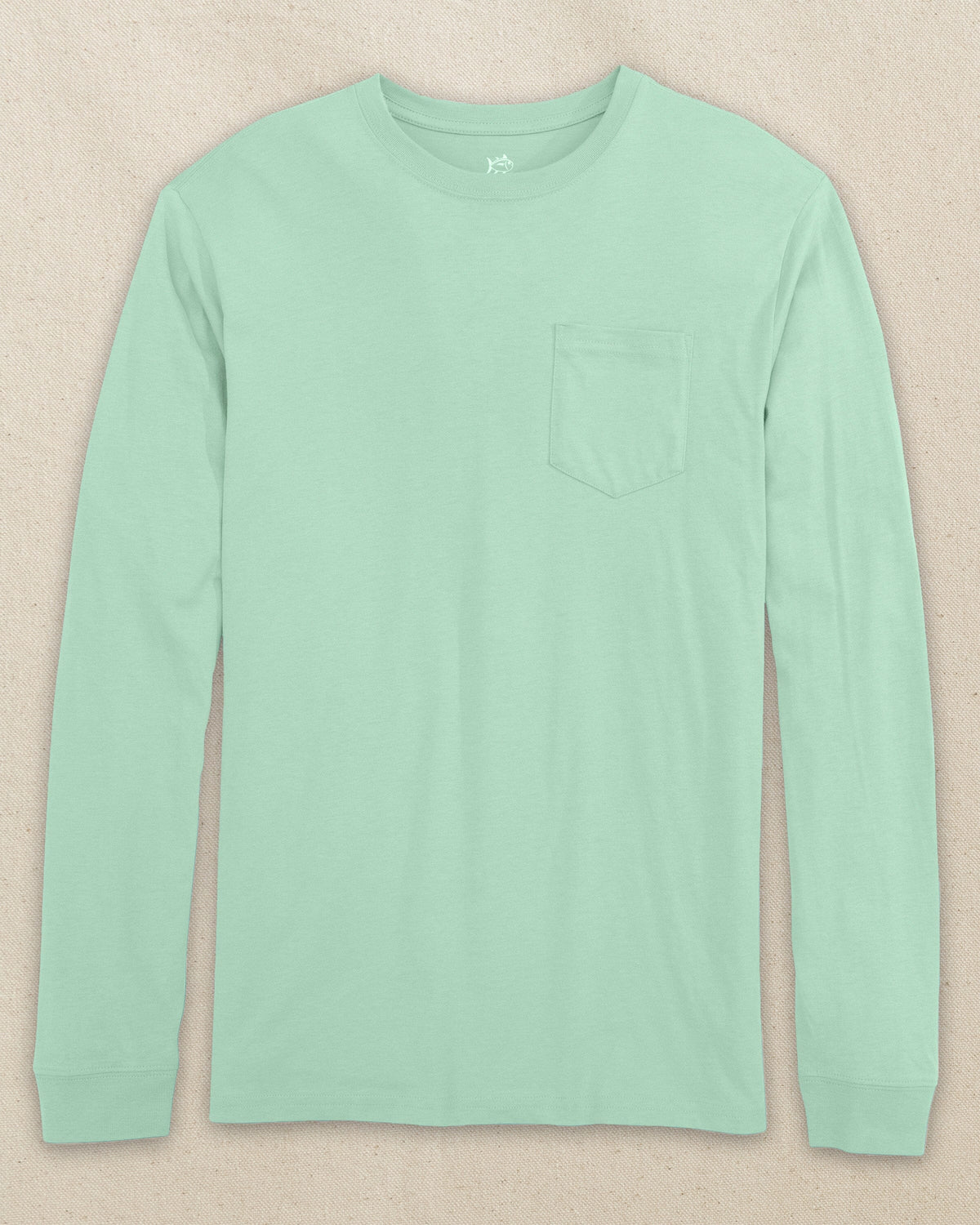 The front view of the Southern Tide Classic Short Sleeve Pocket T-Shirt in Offshore Green by Southern Tide - Offshore Green