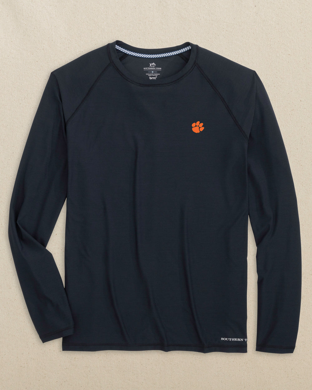 Clemson Tigers brrr°®-illiant Performance Long Sleeve T-Shirt C_T-Shirts Southern Tide 