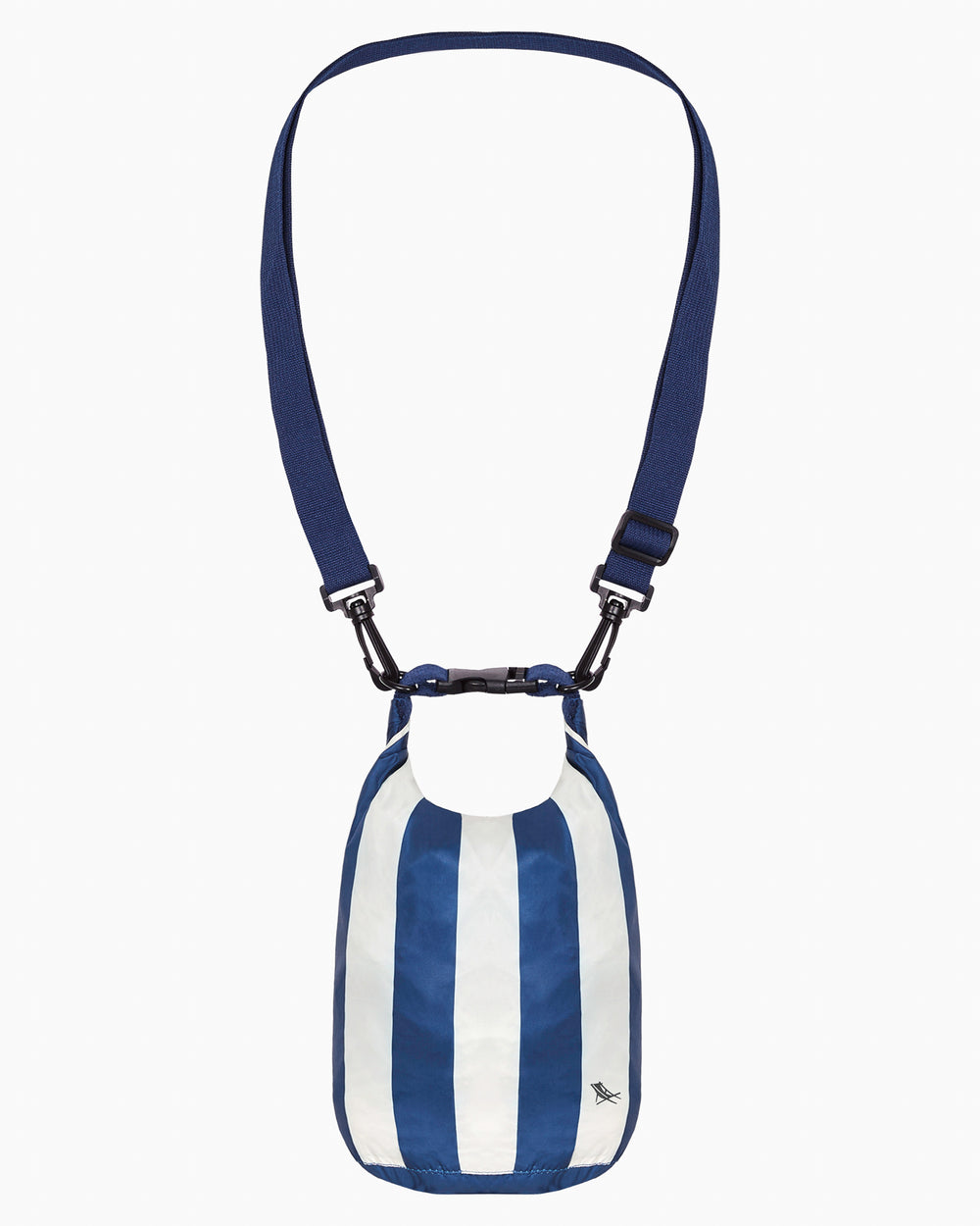 The detail view of the Southern Tide Dock & Bay Small Dry Bag by Southern Tide - Navy