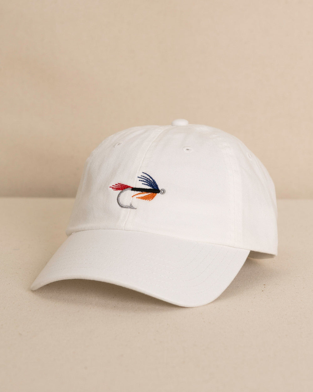 The front view of the Southern Tide Embroidered ST x Match South Hat by Southern Tide - Fishing Lure