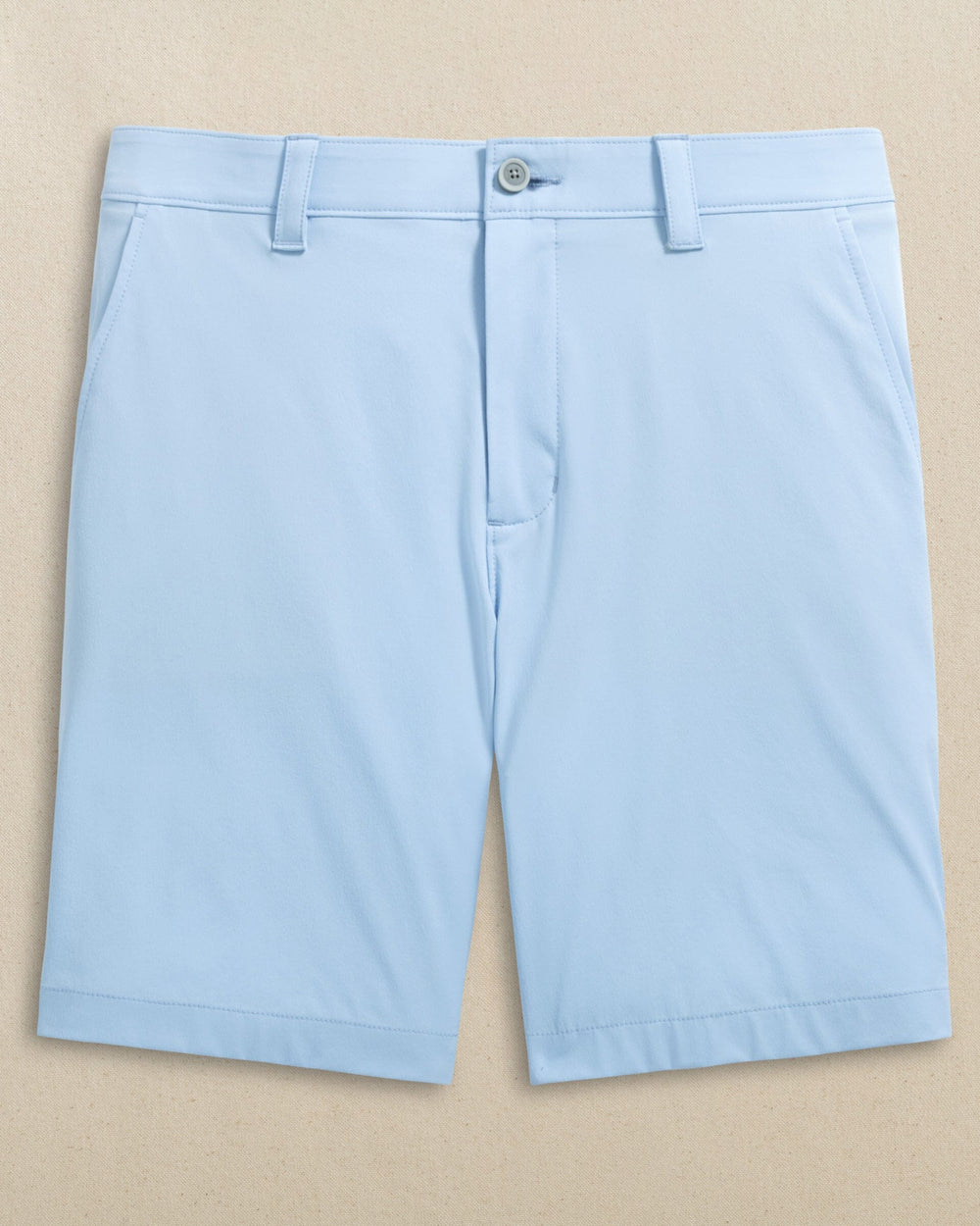 The front view of the Southern Tide Florida Gators brrr°®-die 8" Performance Short by Southern Tide - Cerulean