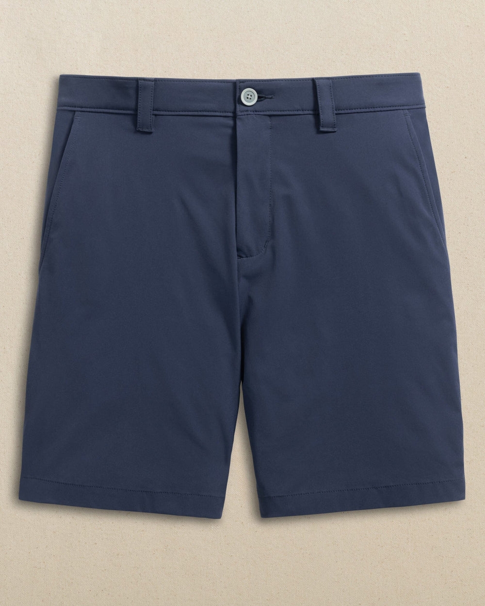 The front view of the Southern Tide Florida Gators brrr°®-die 8" Performance Short by Southern Tide - True Navy
