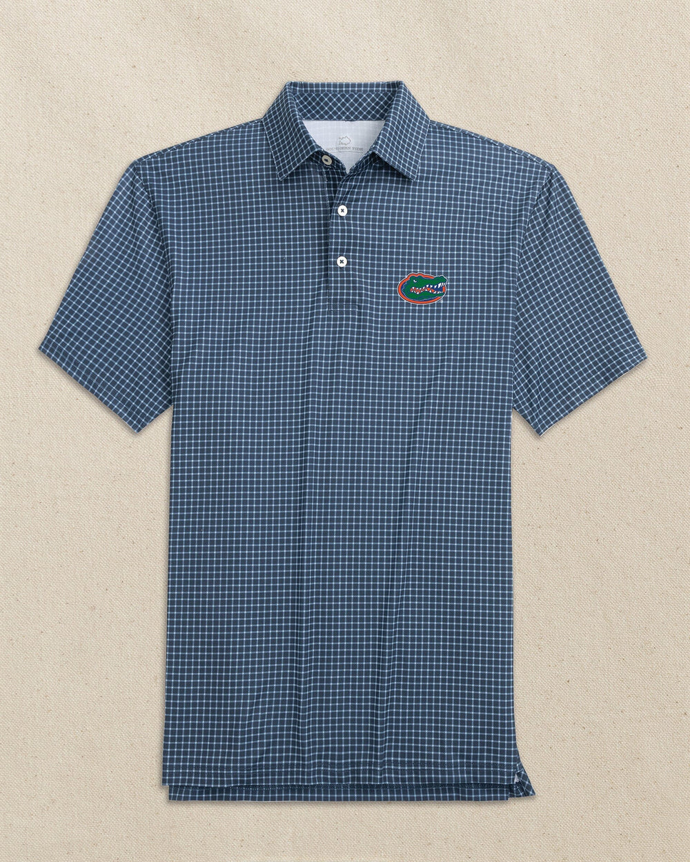Florida Gators Driver Dunes Edge Plaid Polo C_Polo Shirts Southern Tide 