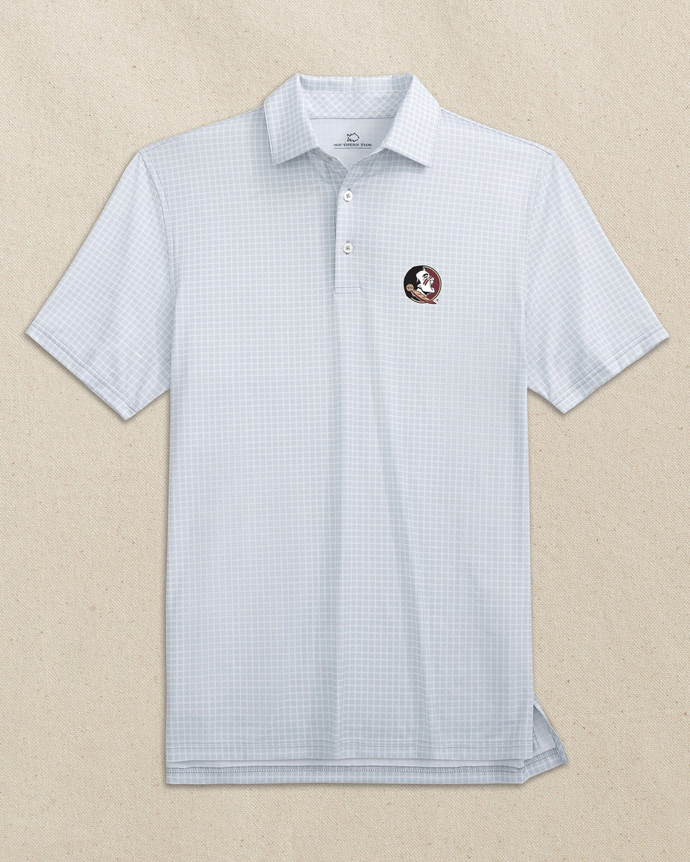 FSU Seminoles Driver Dunes Edge Plaid Polo C_Polo Shirts Southern Tide 