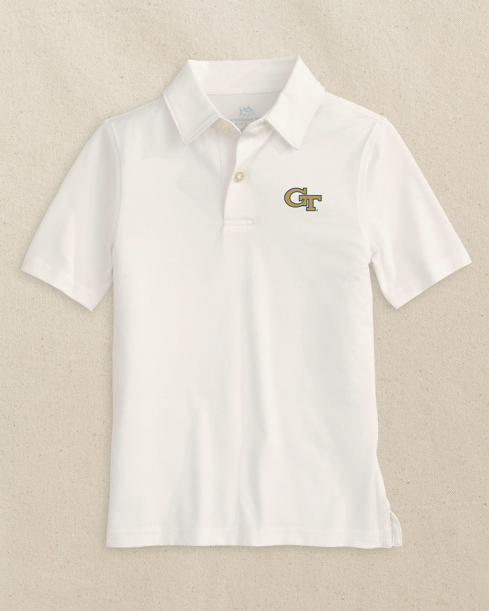 Georgia Tech Boys Driver Performance Polo Shirt Y_Polo Shirts Southern Tide 