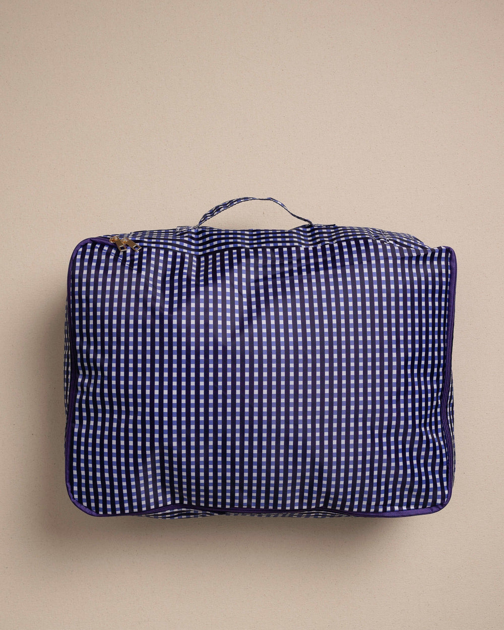 The large view of the Southern Tide Gingham Packing Cubes 4-Piece Set by Southern Tide - Navy
