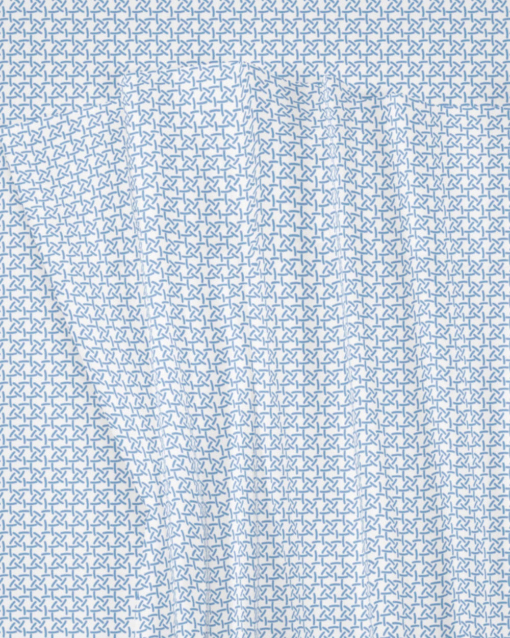 The detail view of the Southern Tide Hampstead Sheet Set by Southern Tide - Blue