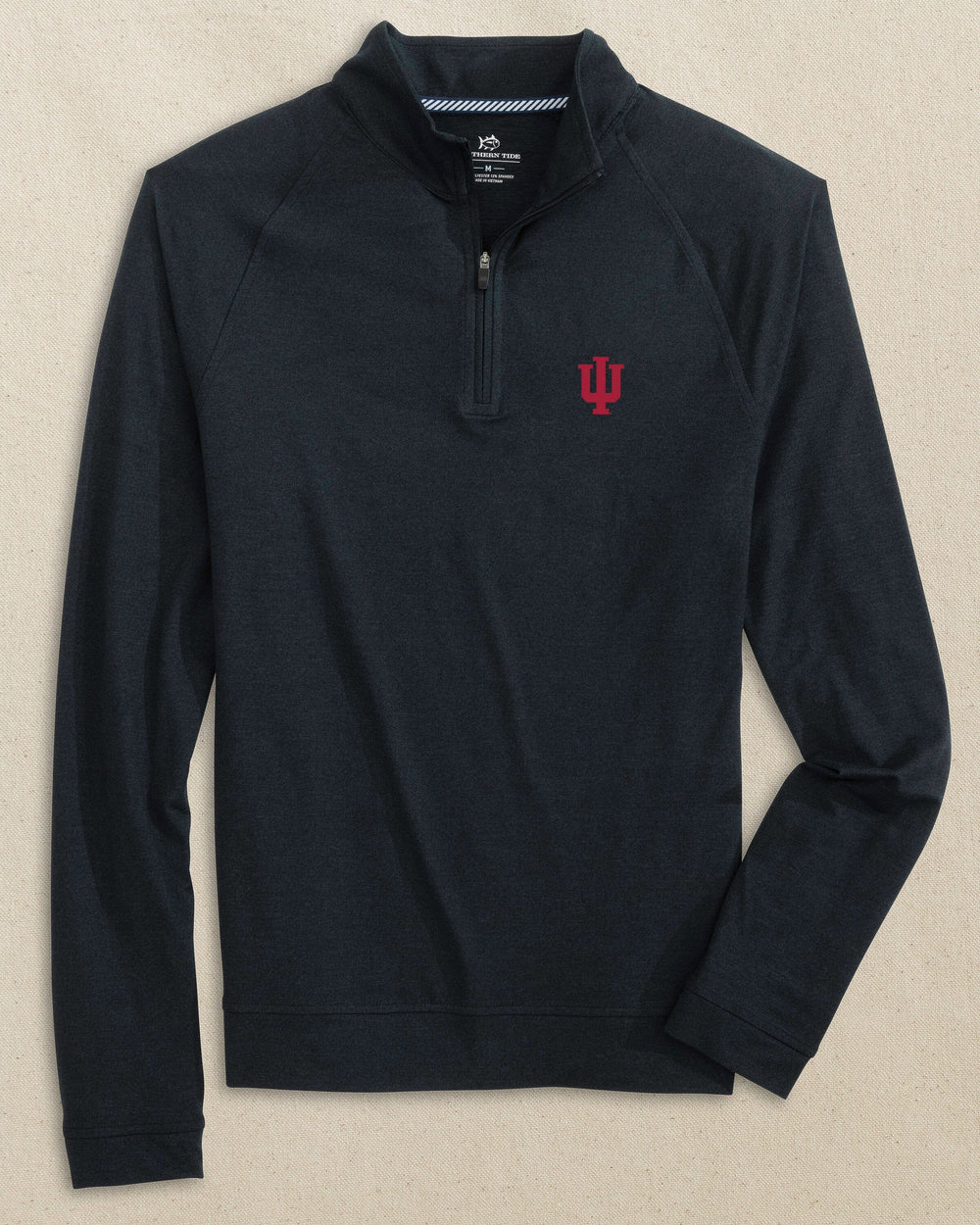 Indiana Hoosiers Cruiser Quarter Zip C_Outerwear Southern Tide 