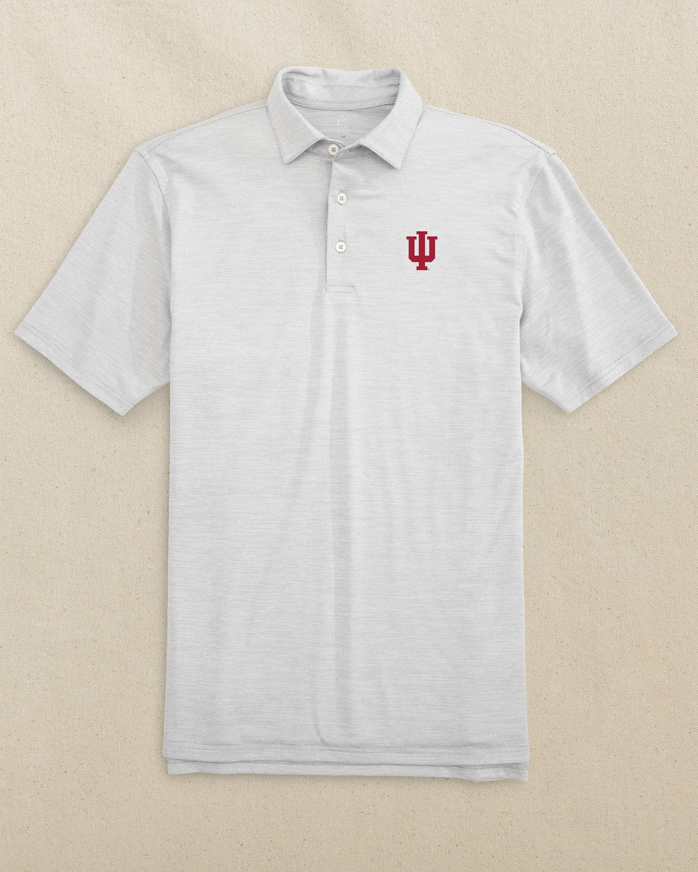 Indiana Hoosiers Driver Spacedye Polo C_Polo Shirts Southern Tide 