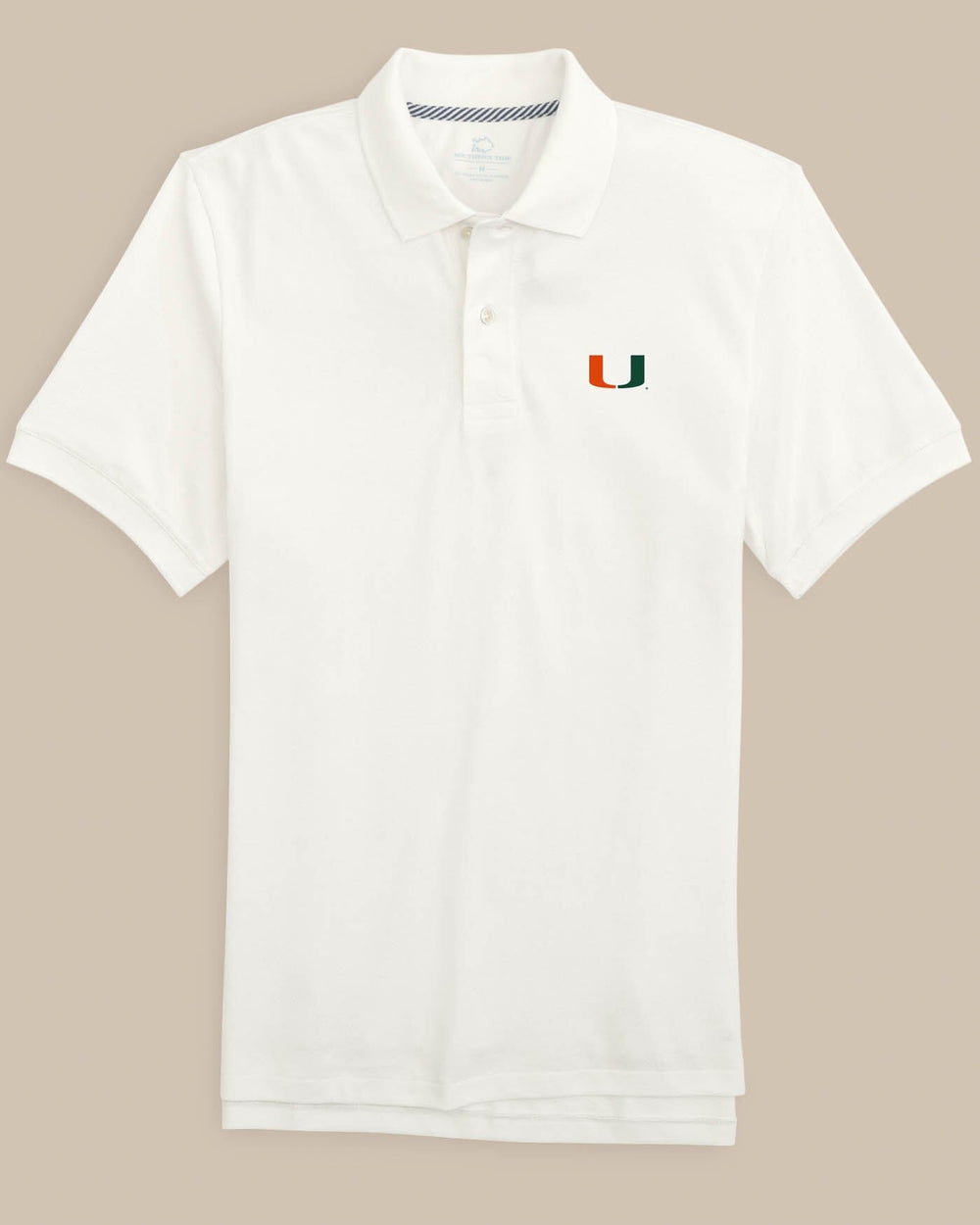 Miami Hurricanes Skipjack Polo Shirt C_Polo Shirts Southern Tide 