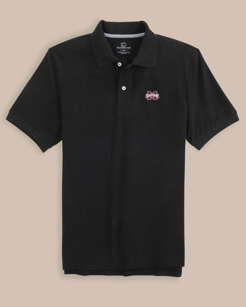 Mississippi State Bulldogs Skipjack Polo C_Polo Shirts Southern Tide 