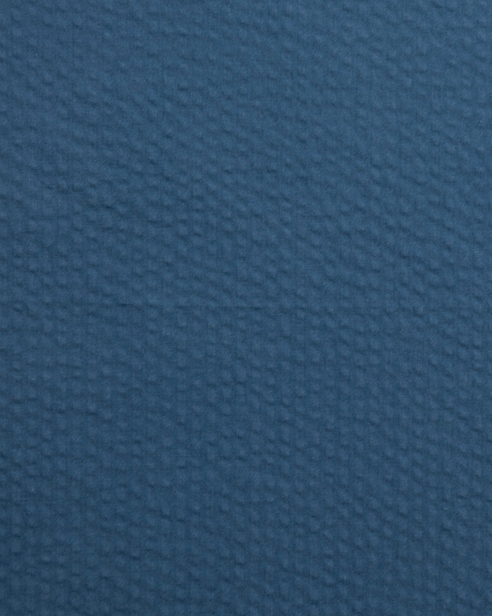 The detail view of the Southern Tide Nautical Blue Seersucker Pocket Square by Southern Tide - Nautical Blue