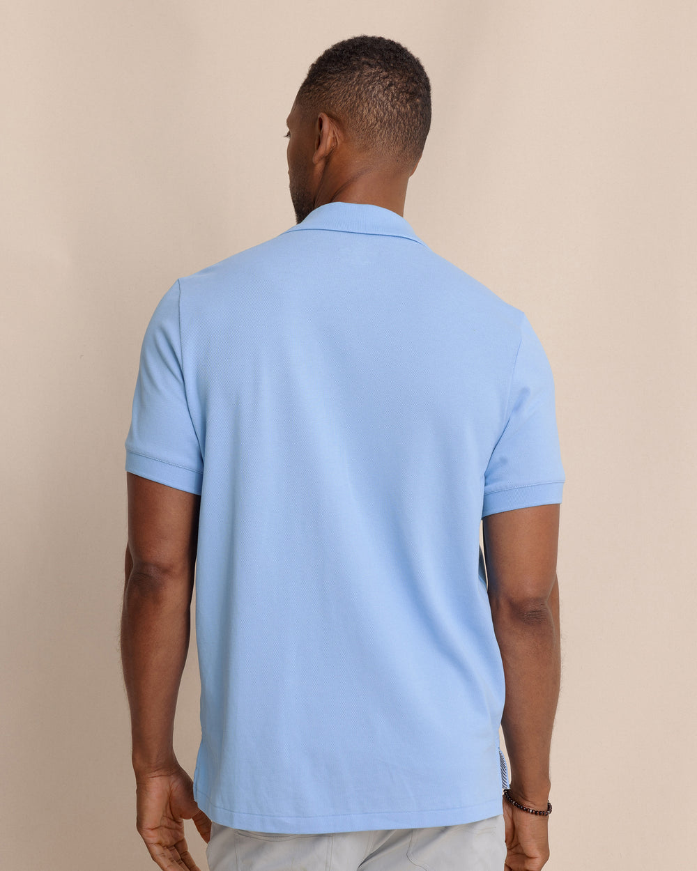The back view of the Southern Tide Skipjack Polo Shirt by Southern Tide - Ocean Channel