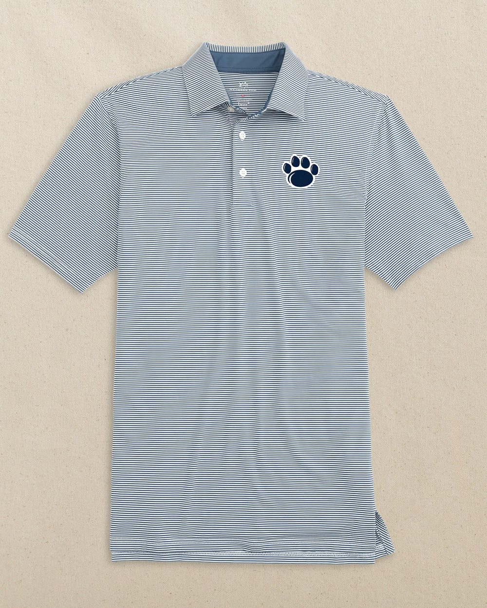 Penn State Nittany Lions brrr°®-eeze Meadowbrook Stripe Polo C_Polo Shirts Southern Tide 