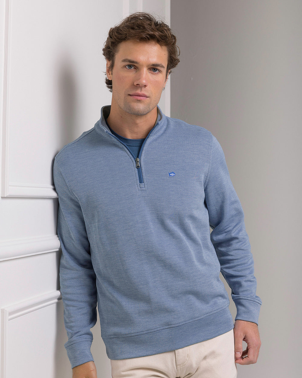 Sandy Cove Pique Quarter Zip