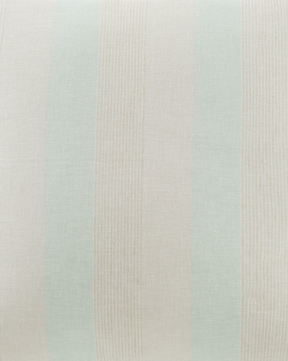 The front view of the Southern Tide Batten Square Seafoam Decorative Pillow by Southern Tide - Seafoam