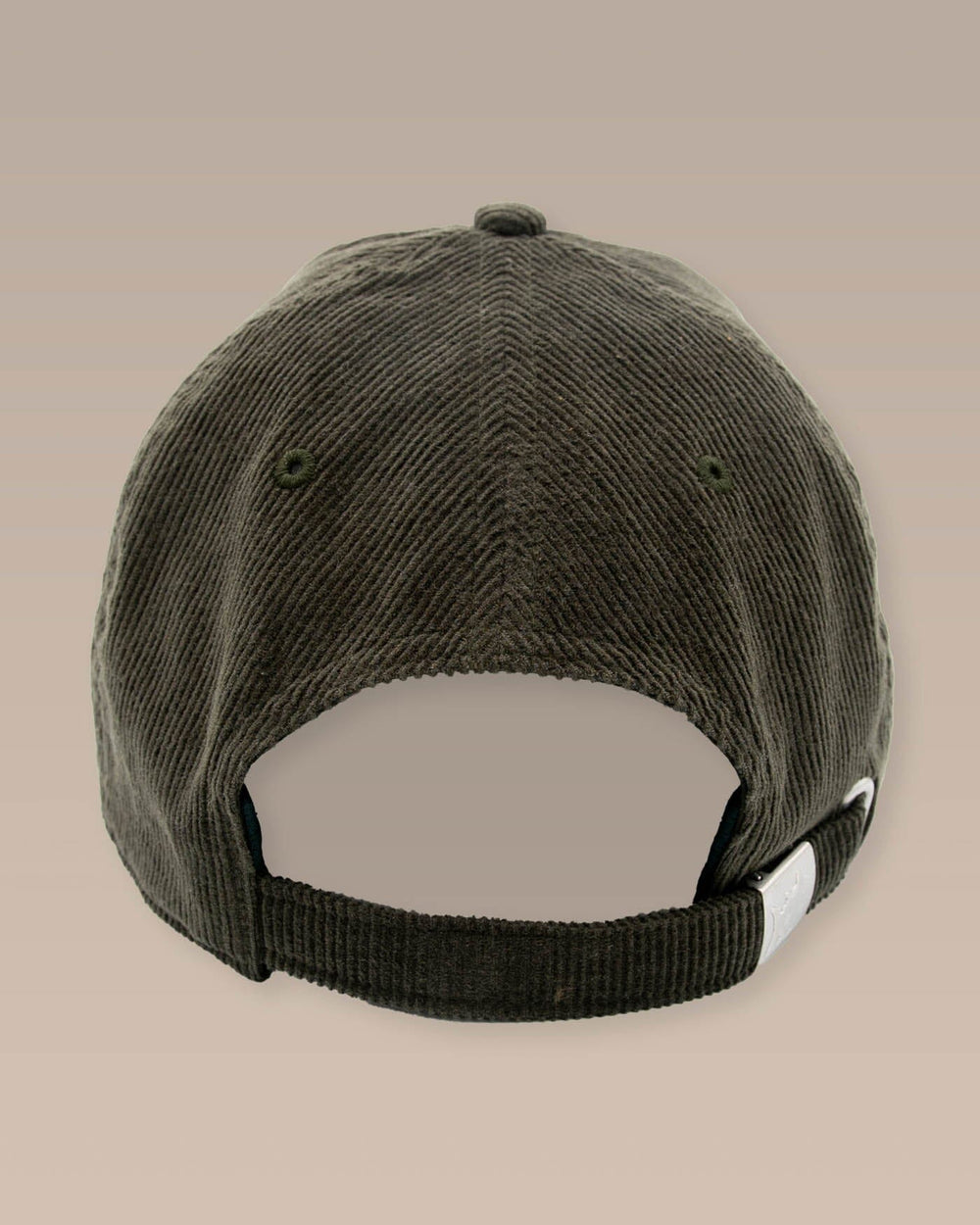 The back view of the Southern Tide ST Corduroy Hat by Southern Tide - Gulf Green