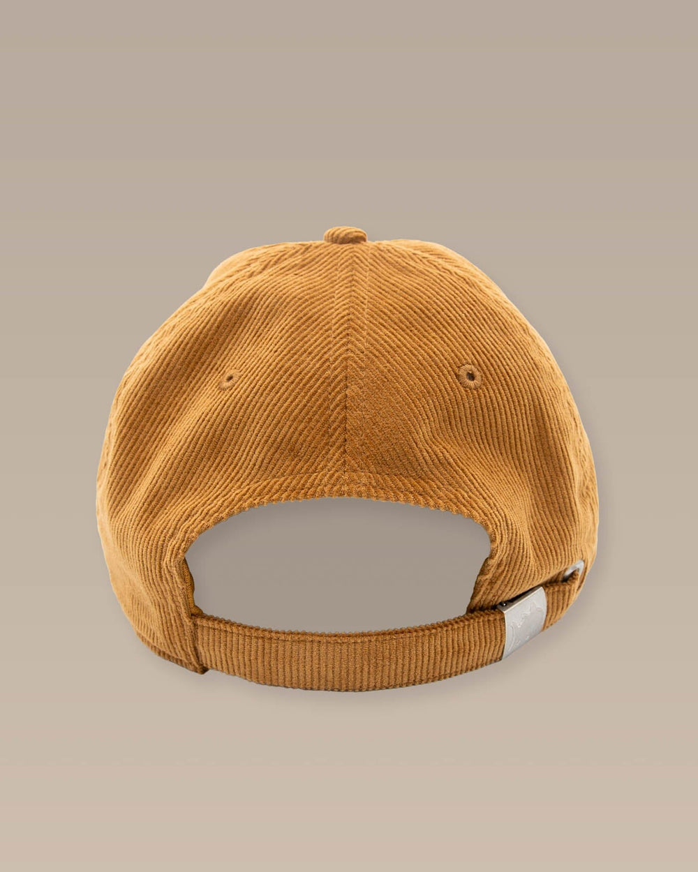 The back view of the Southern Tide ST Corduroy Hat by Southern Tide - Hazelnut Khaki