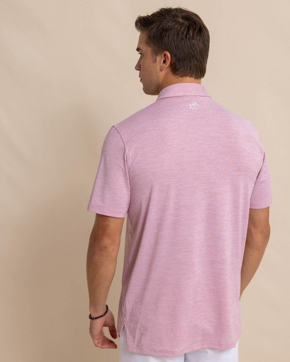 Team Colors Driver Spacedye Polo Shirt M_Polo Shirts Southern Tide 