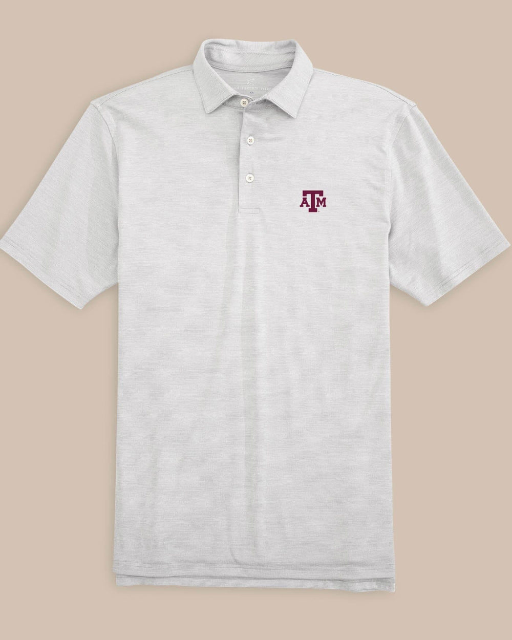 Texas A&M Aggies Driver Spacedye Polo Shirt C_Polo Shirts Southern Tide 