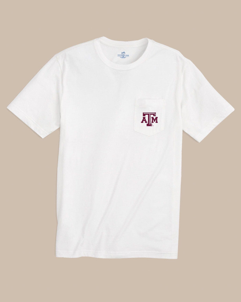 Texas A&M Aggies Gameday Embroidered Short Sleeve T-Shirt C_T-Shirts Southern Tide 