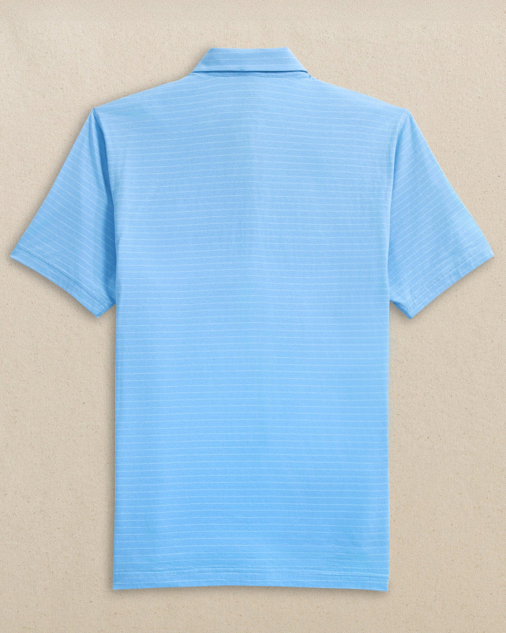 The back view of the Southern Tide The Seaport Kinston Stripe Polo by Southern Tide - Ocean Channel