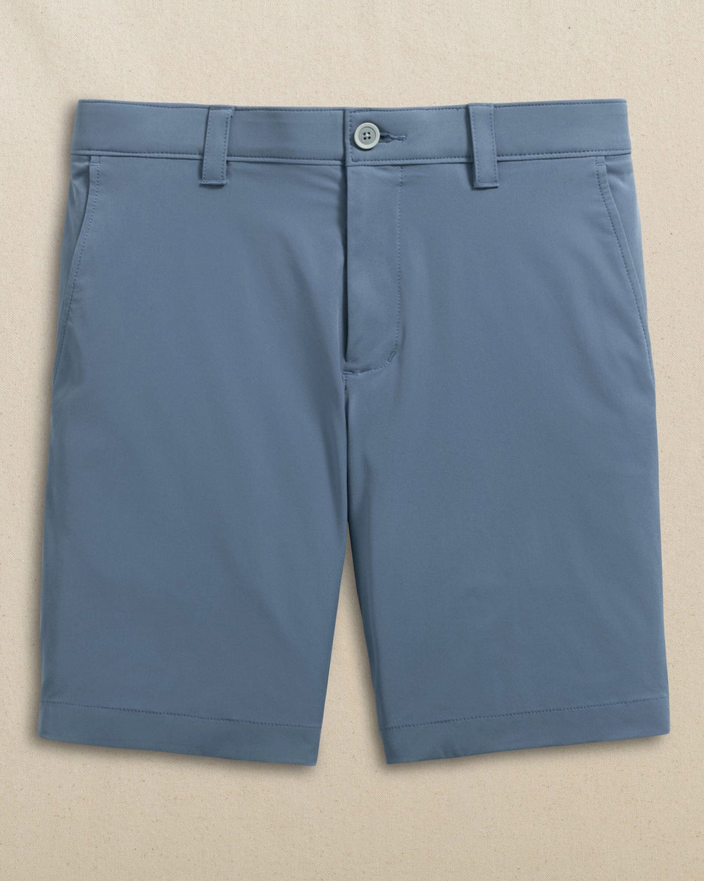 The front view of the Southern Tide UNC Tar Heels brrr°®-die 8" Performance Short by Southern Tide - Dark Seas