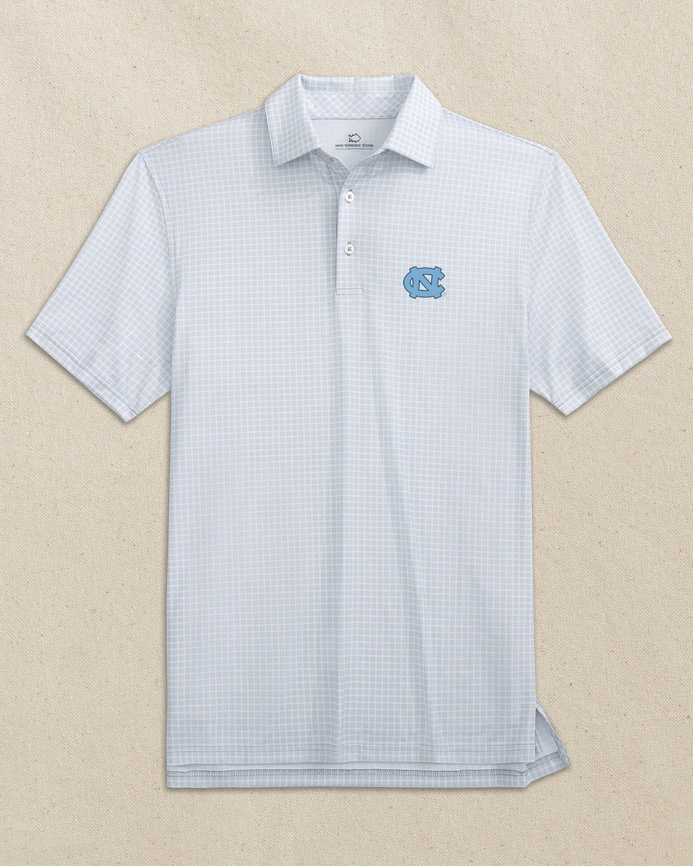 UNC Tar Heels Driver Dunes Edge Plaid Polo C_Polo Shirts Southern Tide 