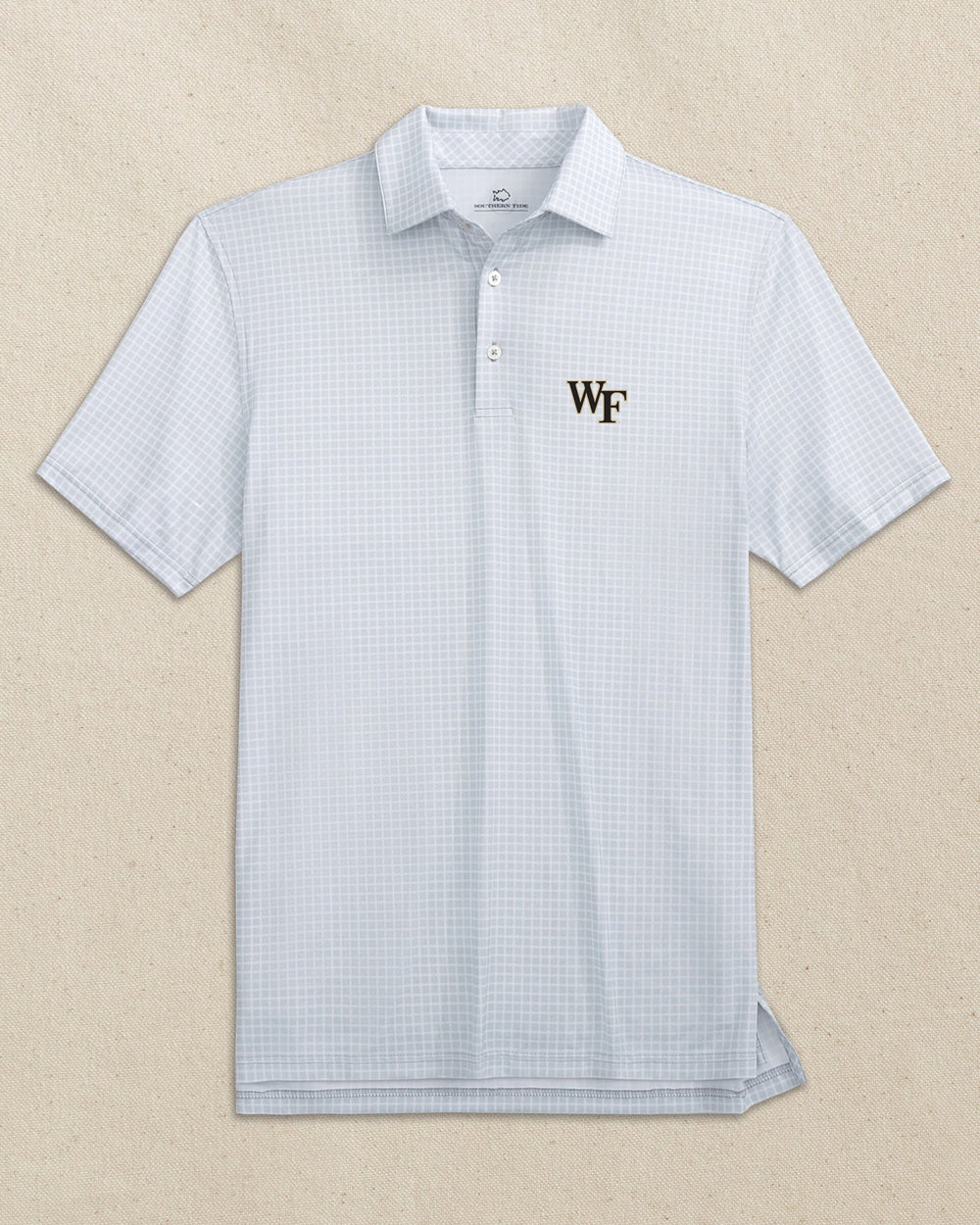 Wake Forest Demon Deacons Driver Dunes Edge Plaid Polo C_Polo Shirts Southern Tide 