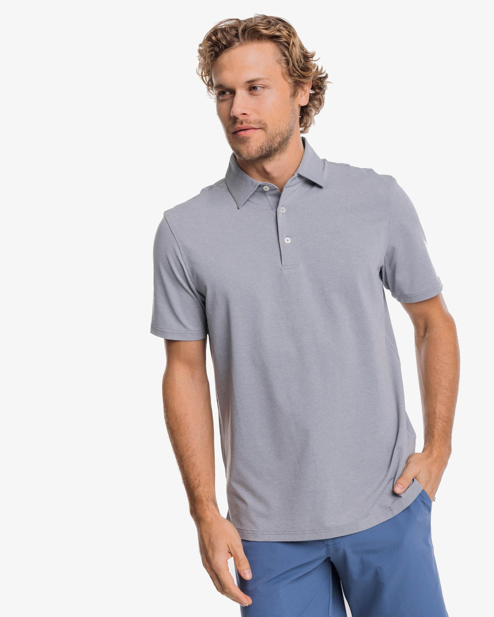brrr°®-eeze Heather Performance Polo Shirt