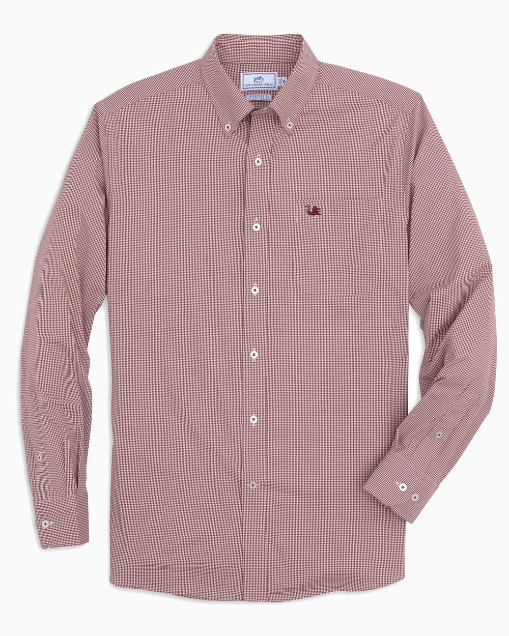 USC Gamecocks Gingham Button Down Shirt